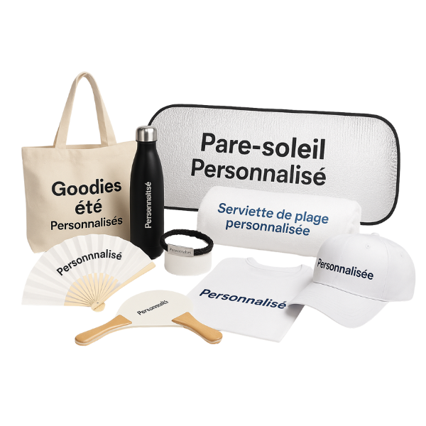 Goodies été personnalisés tendances pour les entreprises en 2025