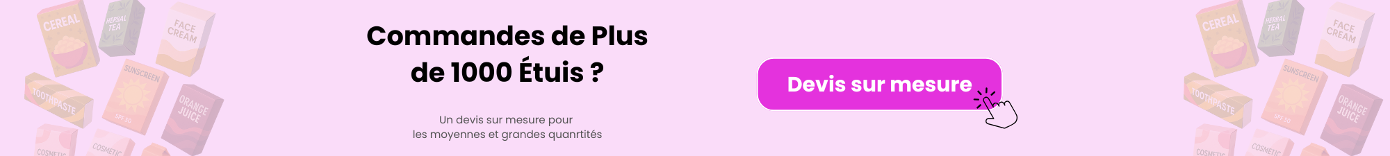 Demande de devis étuis