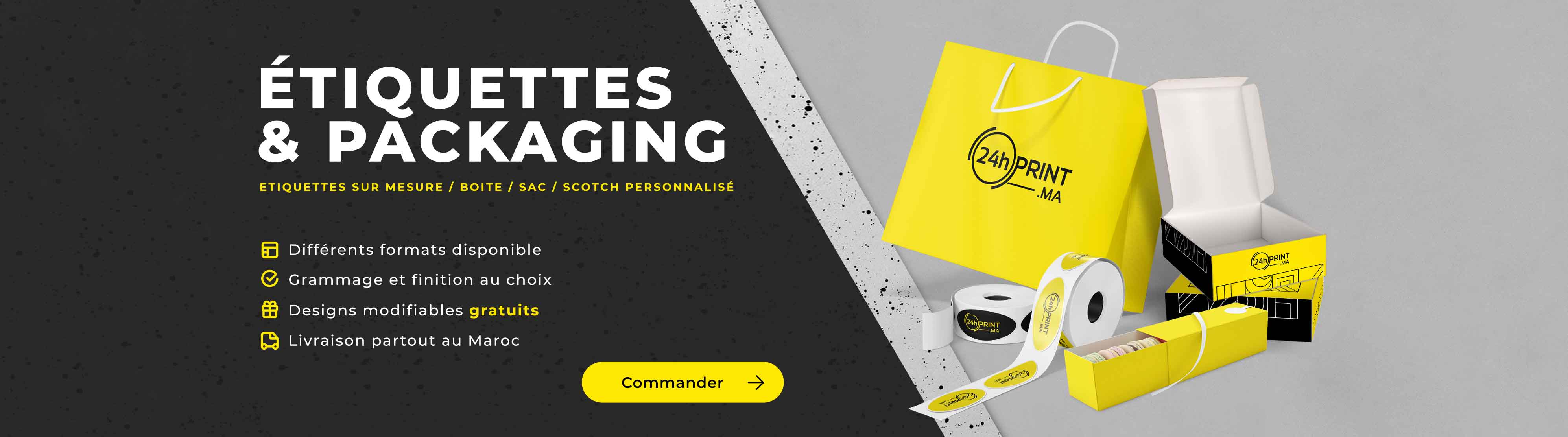 Etiquette et packaging