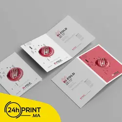 Super Promo > Dépliant A4 fermé