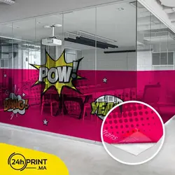 Autocollant Vinyle - Transparent