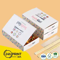 Boite Sushi > personnalisé
