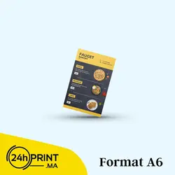 Menu A6 - 10,5 x 14,8 cm