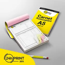 Carnet Autocopiant > A5