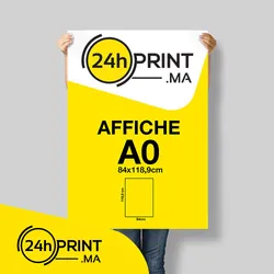 Affiche A0 - 84,1 * 119 cm