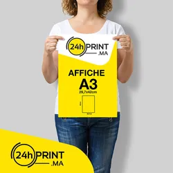 Affiche A3 - 29,7 * 42 cm