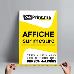 Affiche sur Mesure > Papier couché