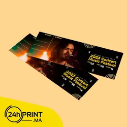 Ticket d'entrée > personnalisé
