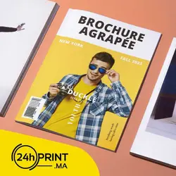 Brochure Agrafée Offset > A4