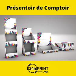 Présentoir pour comptoir
