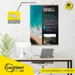 Affiche suspendue > Aluminium 1