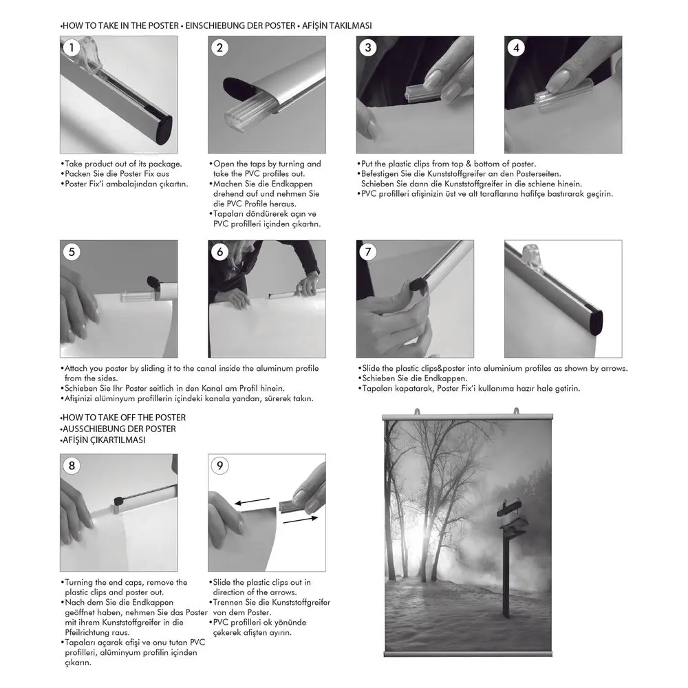 Affiche suspendue > Aluminium 5