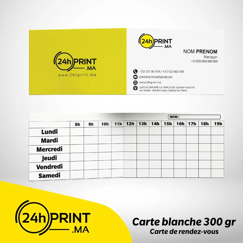 Carte de Visite > 2 volets 2