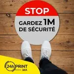 Stickers Sol Rond > Covid-19 14