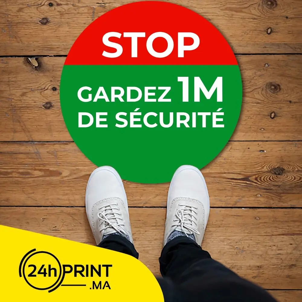 Stickers Sol Rond > Covid-19 18