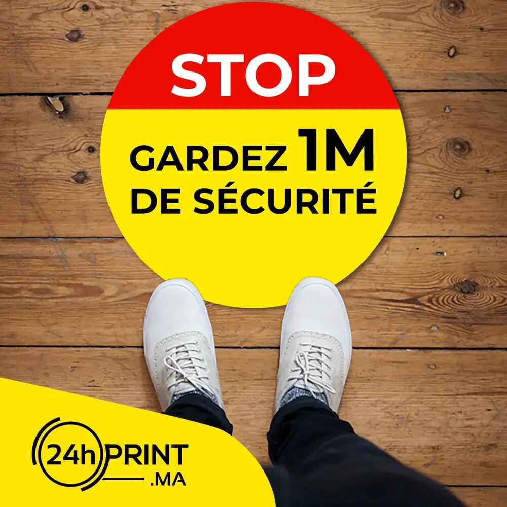 Stickers Sol Rond > Covid-19 12