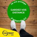 Stickers Sol Rond > Covid-19 17