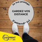 Stickers Sol Rond > Covid-19 20