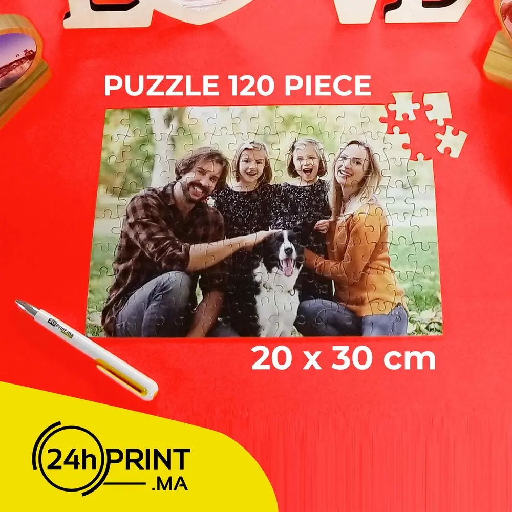 Puzzle Personnalisé > 120 pièces 3