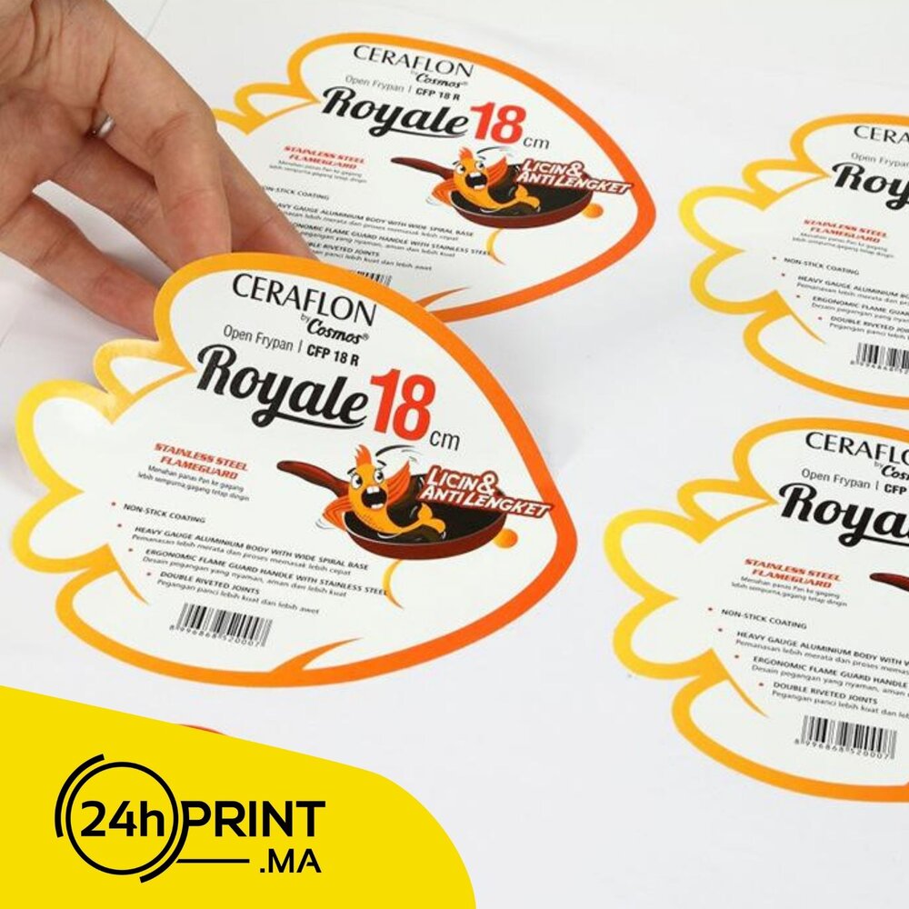 Etiquette en Vinyle > PVC