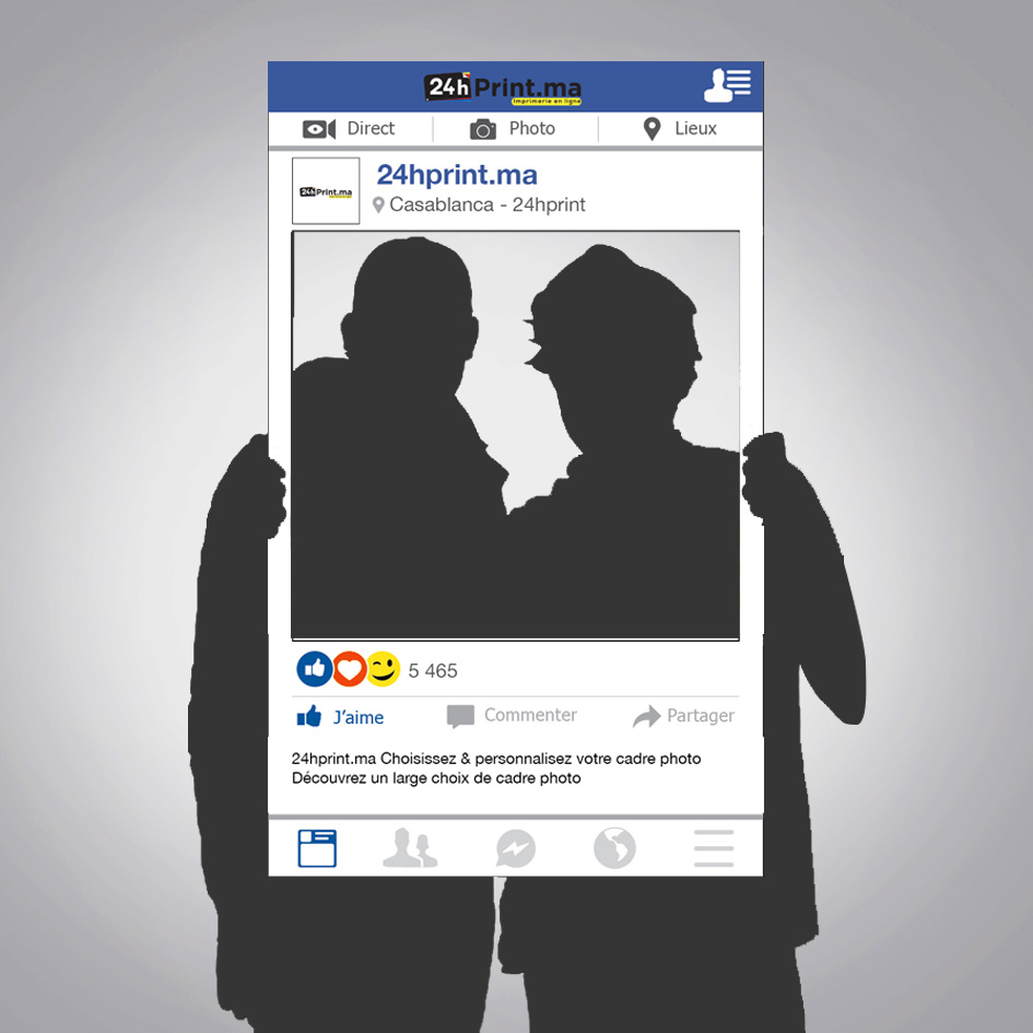 Cadre à Selfie > personnalisé