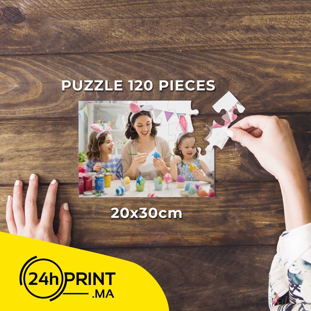 Puzzle Personnalisé > 120 pièces