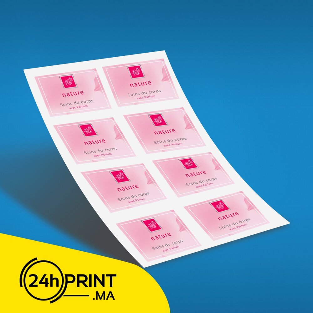 Etiquettes Rectangulaires ou Carrées