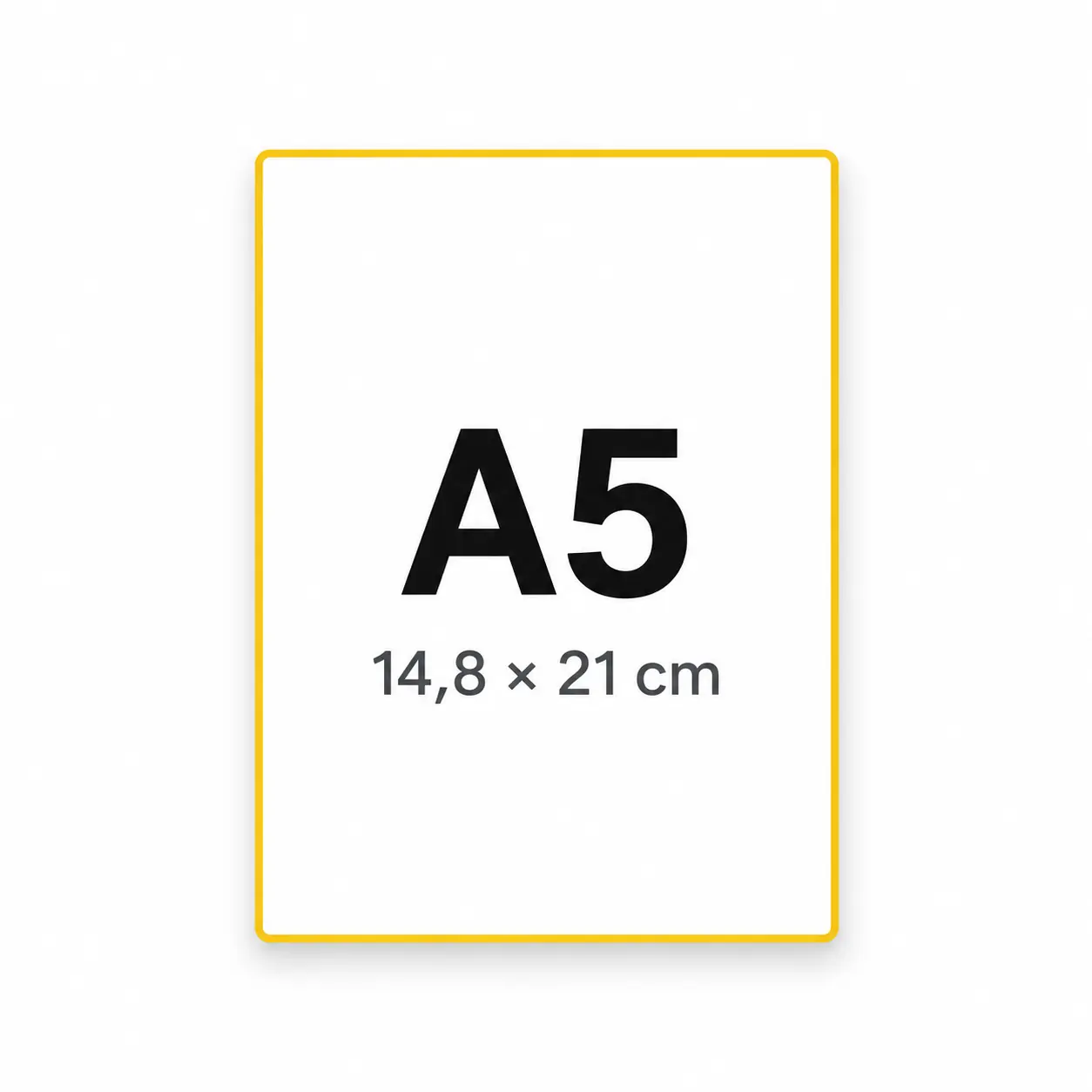 A5 - 14.8 x 21 cm